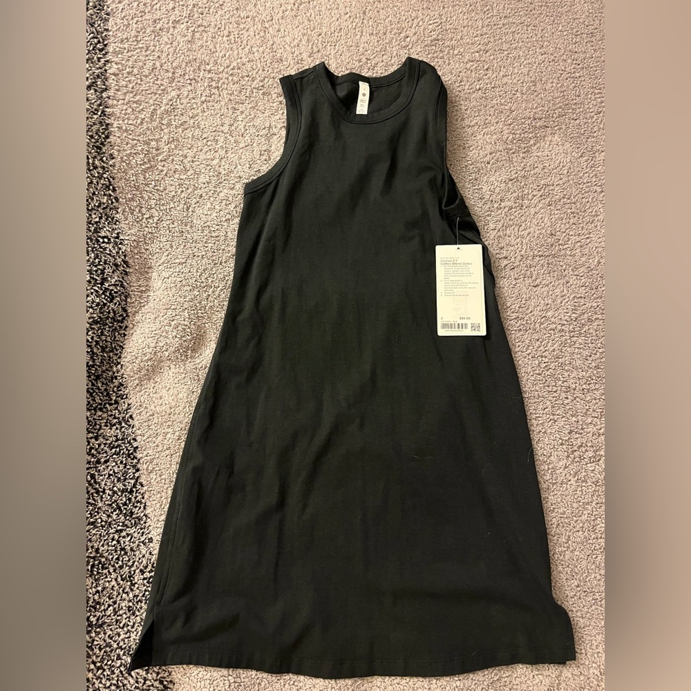 Lululemon Classic Fit Cotton Blend Tank Dress